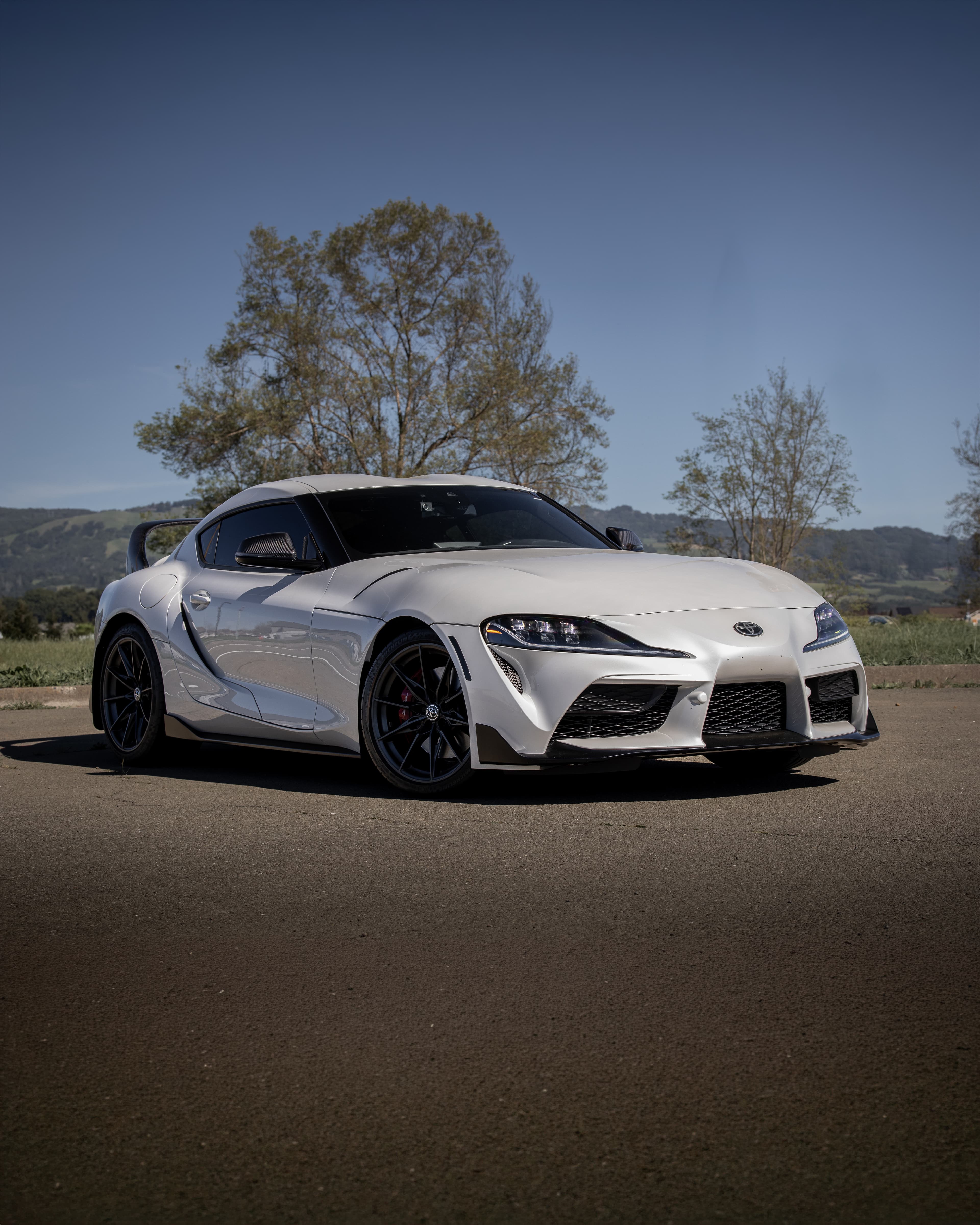Toyota Supra — White